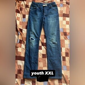 GAP Kids Blue Distressed Jeans